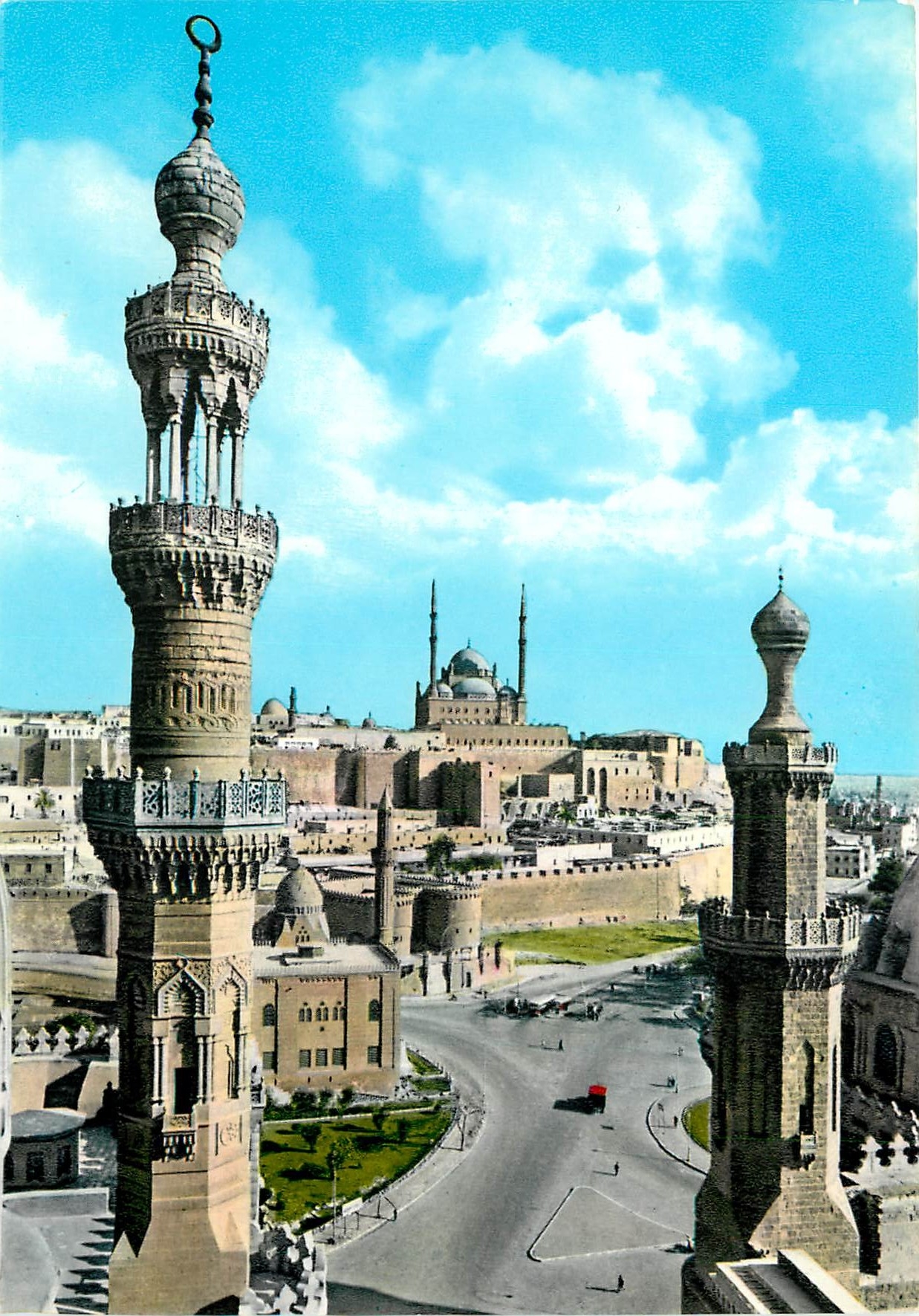 CPM Cairo La citadelle et la mosquee Mohamed Aly