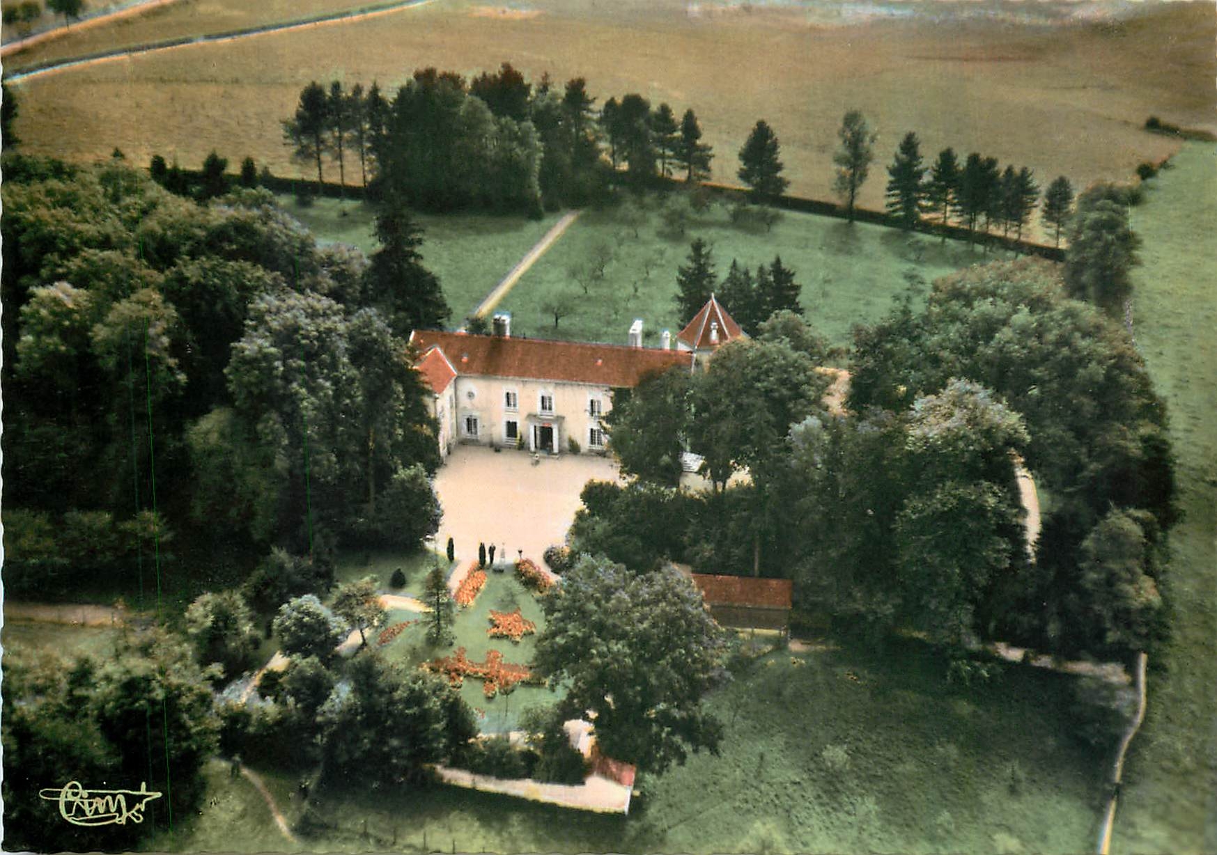 CPM Les environs de Bar sur Aube Colombey les Deux Eglises (Hte Marne) Vue aerienne la Boisserie