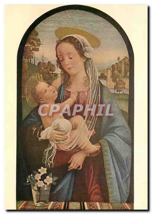 CPM Chirlandajo Ridolfo (1483 1561) la vierge a l'Eglantine