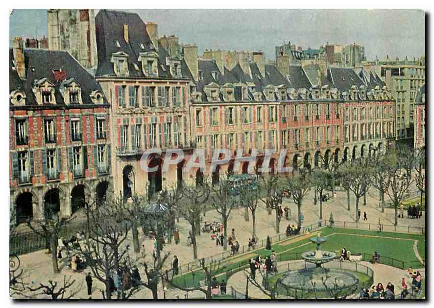 CPM Paris la Place des Vosges (1604)