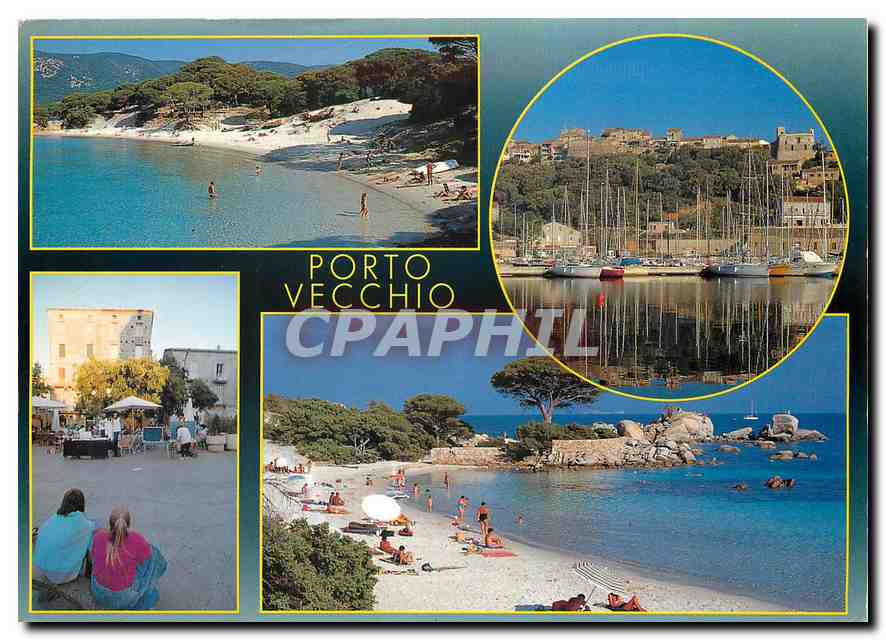 CPM Souvenir de Corse Porto Vecchio