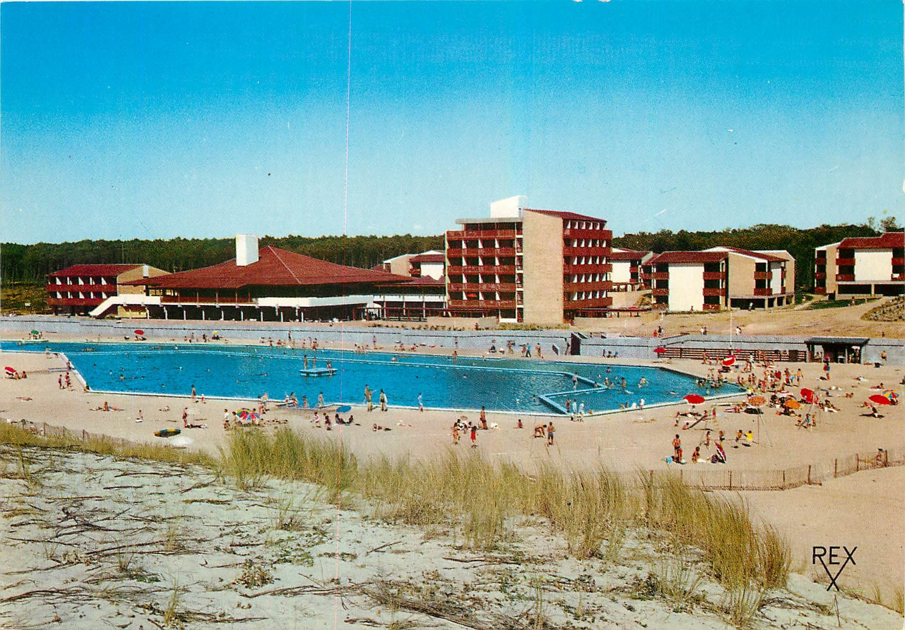 CPM  Seignosse le Penon Landes La piscine et village Vacances Tourisme