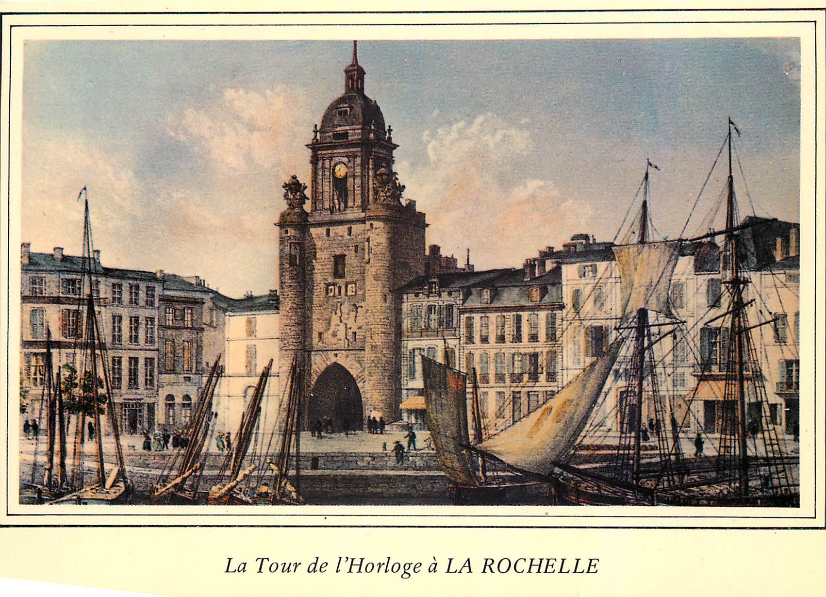 CPM La Tour de l'Horloge a la Rochelle