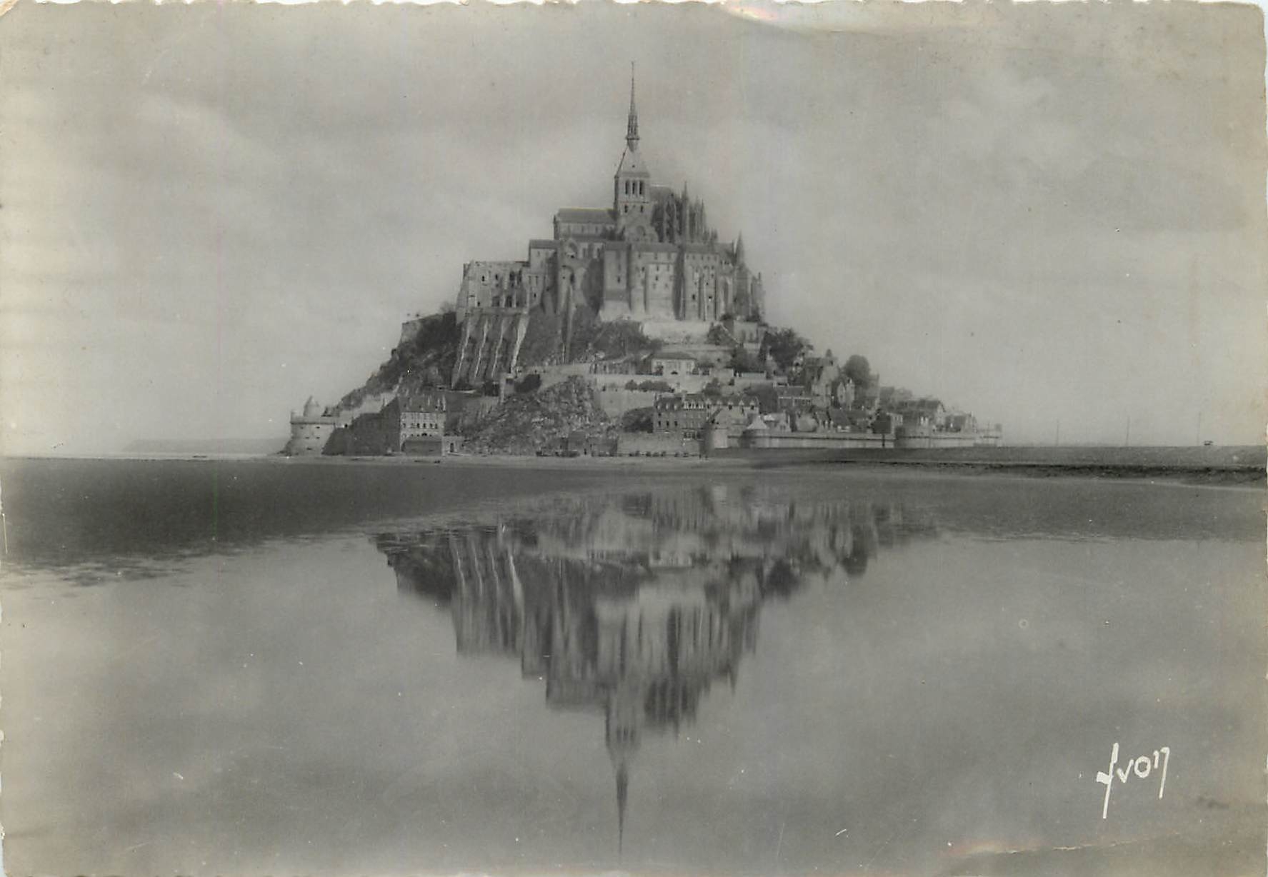 CPM Le Mont Saint Michel (Manche) Reflet dans le Couesnon