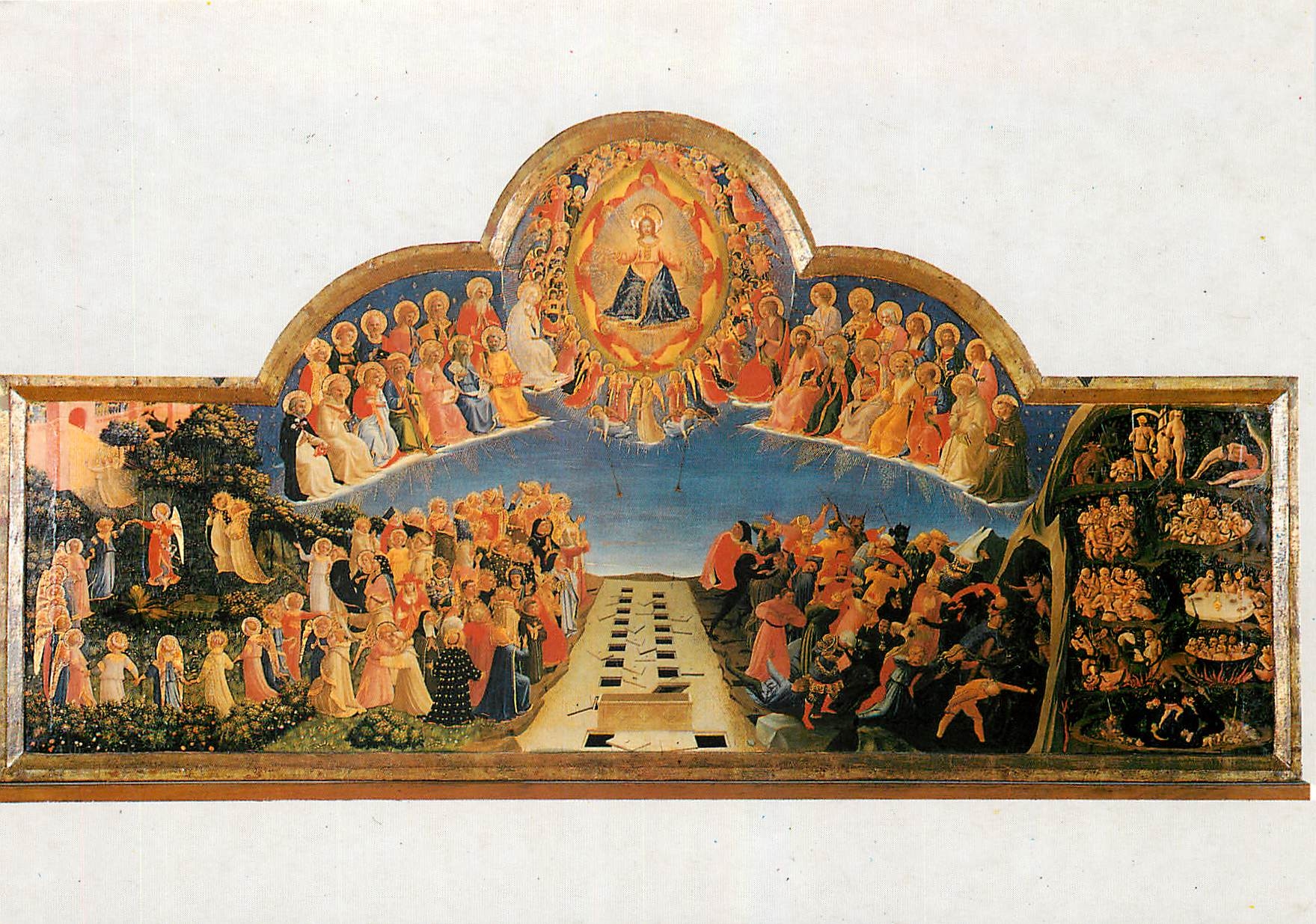 CPM Firenze Museo di S Marco Jugement Universel