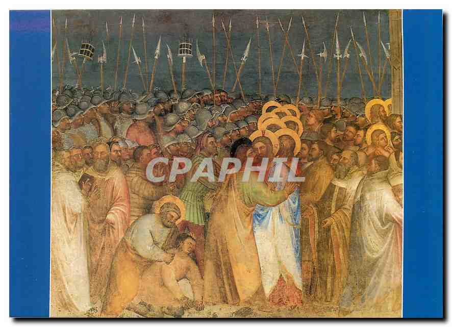 CPM Padova Battistero del Duomo Guisto de Menabuoi Baiser de Judas
