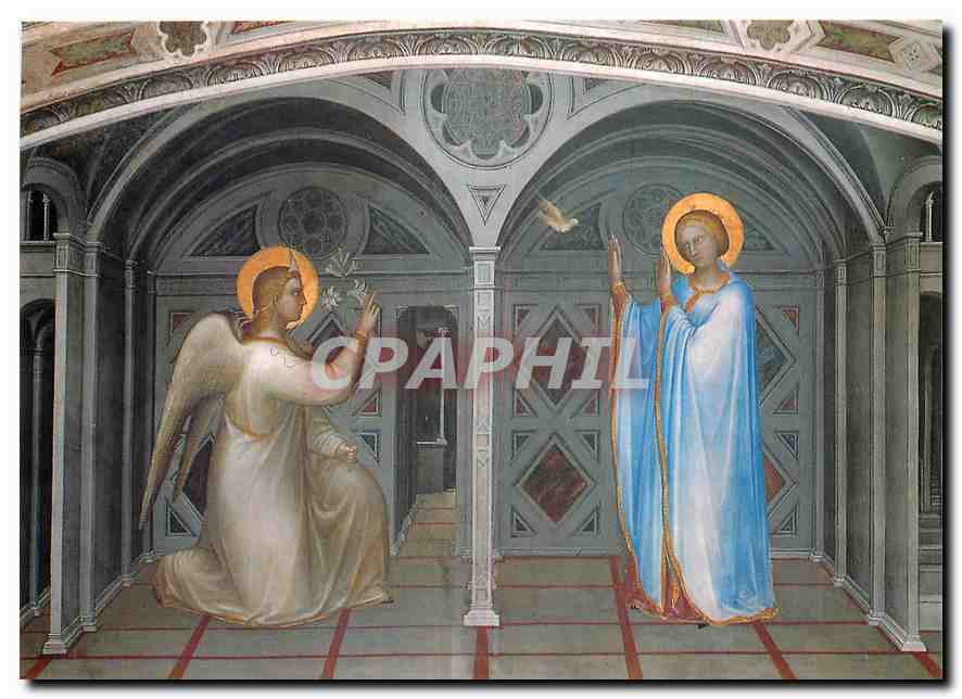 CPM Padova Battistero del Duomo Guisto de Menabuoi Annonciation