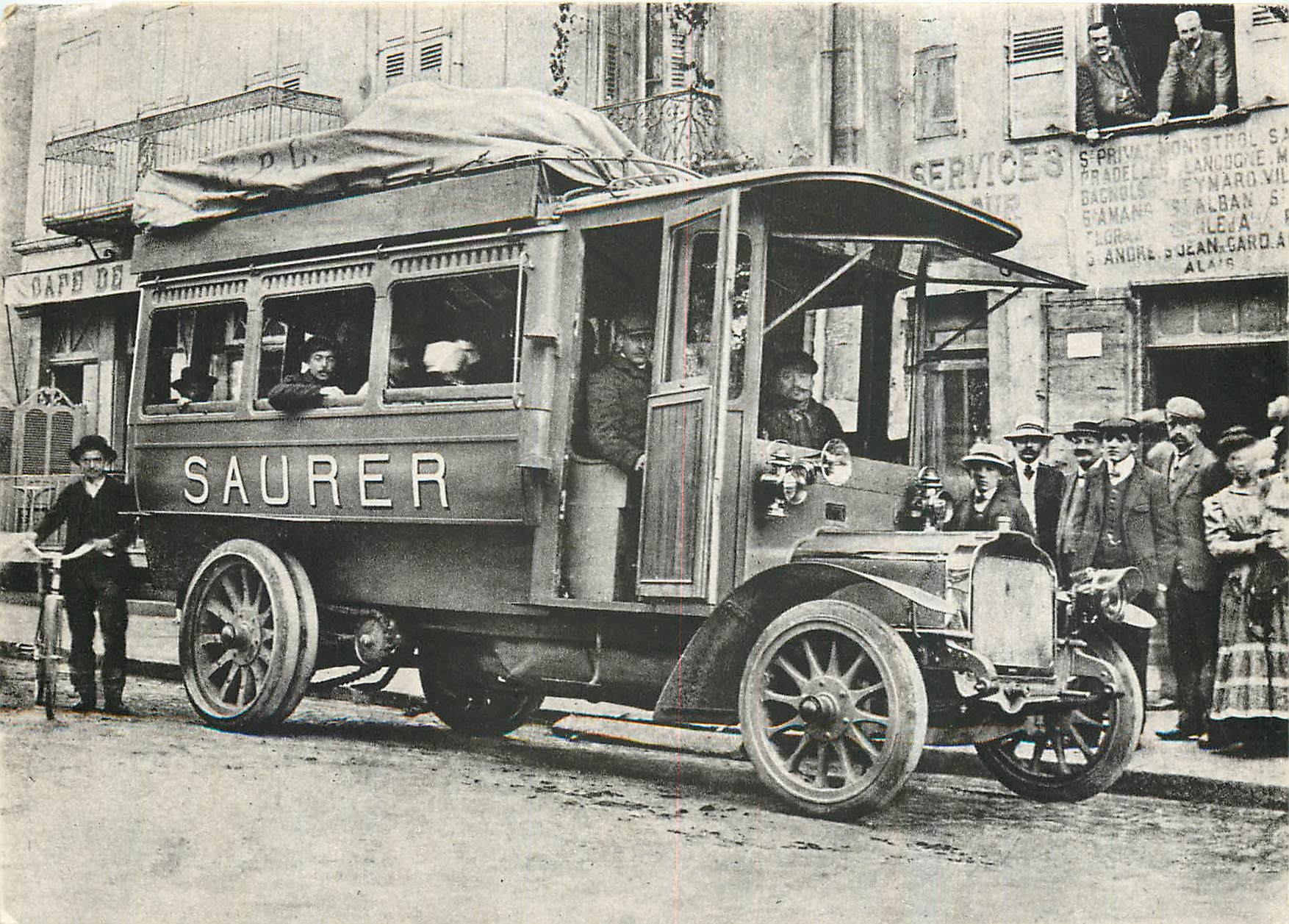 CPM Il etait une fois l'Auvergne et les Cevennes vieux saurer encetre du Pullman