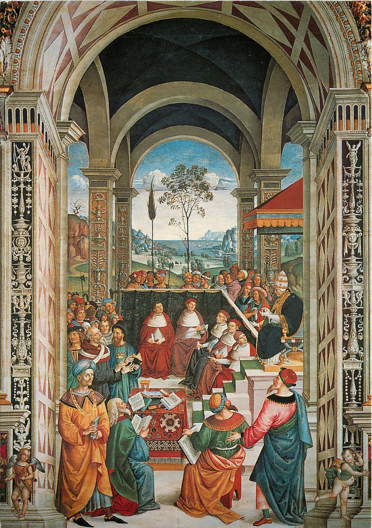 CPM Siena Libreria Piccolomini Plus il organise a Montoue la croisade contre les turcs