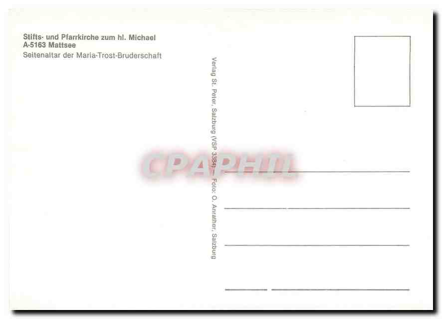 CPM Stifts und Pfarrkirche zum hi Michael Mattsee — Back