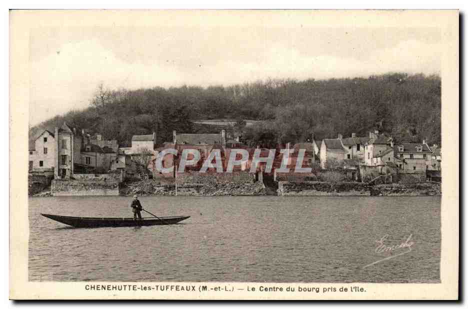 Chenehutte-les-Tuffeaux - CPA - Le Centre du bourg pris de l'a®le
