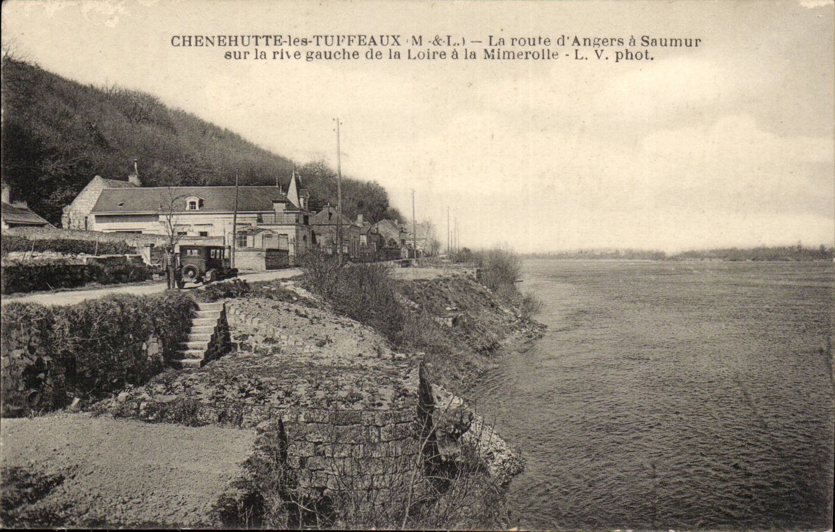Chenehutte-les-Tuffeaux - CPA - La route d'Angers a Saumurs sur la rive gauche de la Loire a la Mimerolle