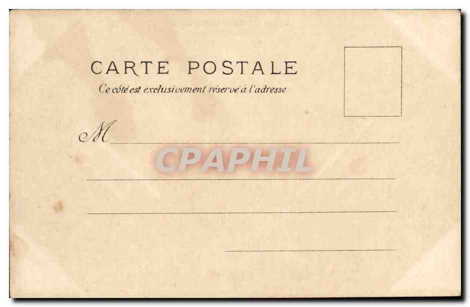 Paris- CPA - Rue Sufflot - Le Pantheon — Verso