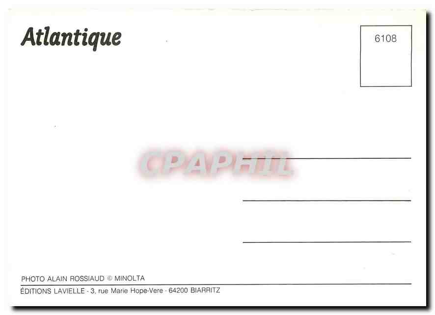 CPM Atlantique  — Rückseite