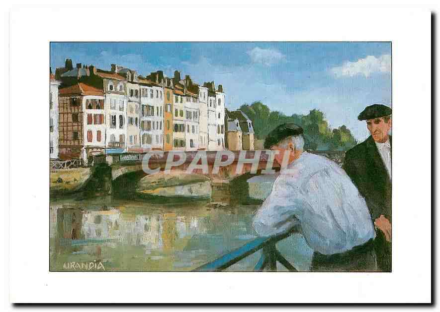 CPM Urandia Bayonne pont Pannecau 