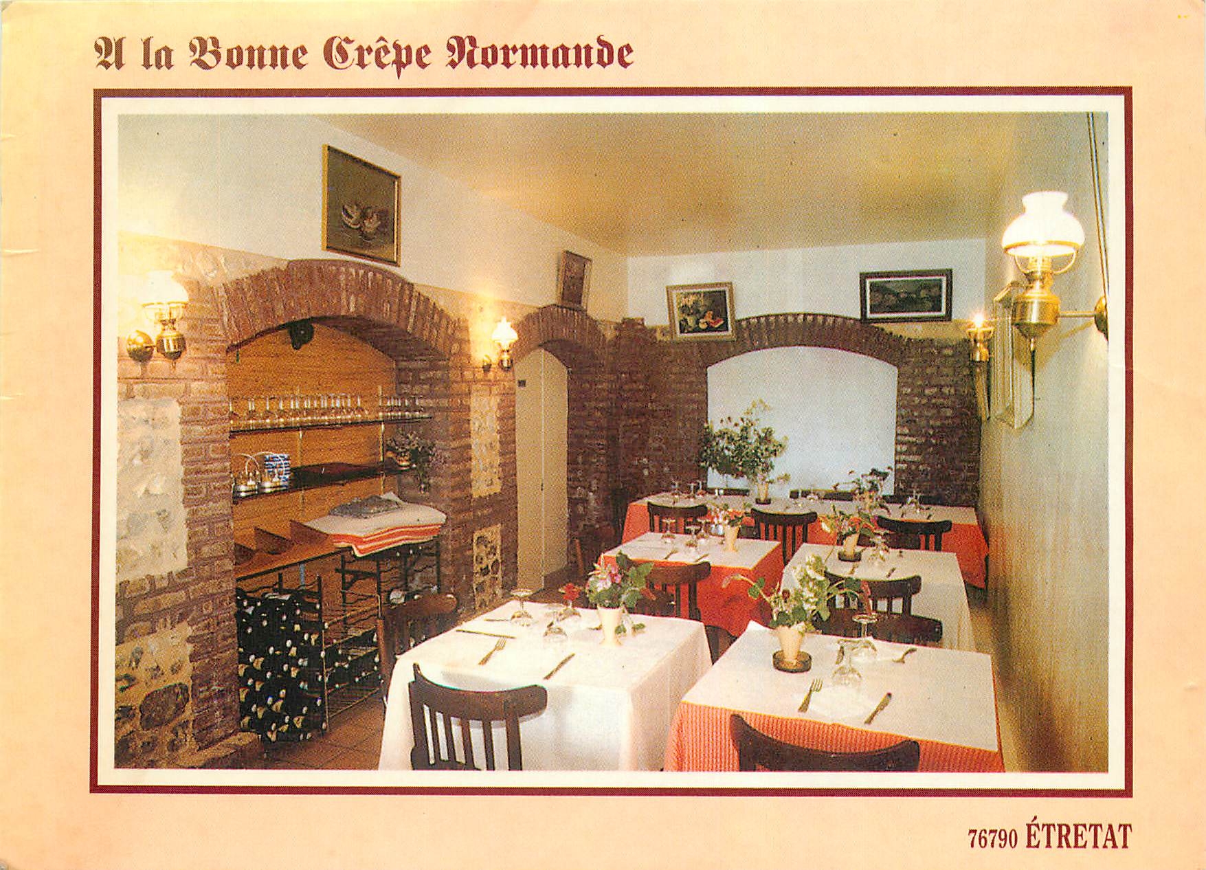 CPM A la Bonne Crepe Normande Mme Monique Baril 