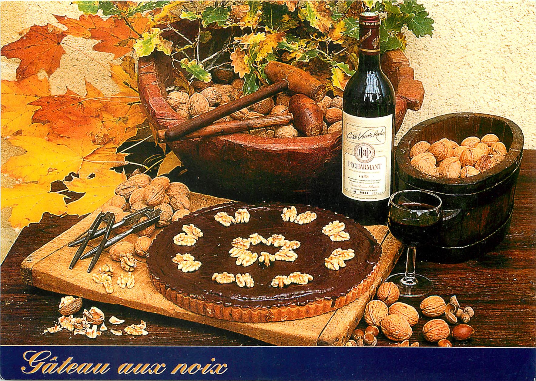 CPM Gateau aux noix 