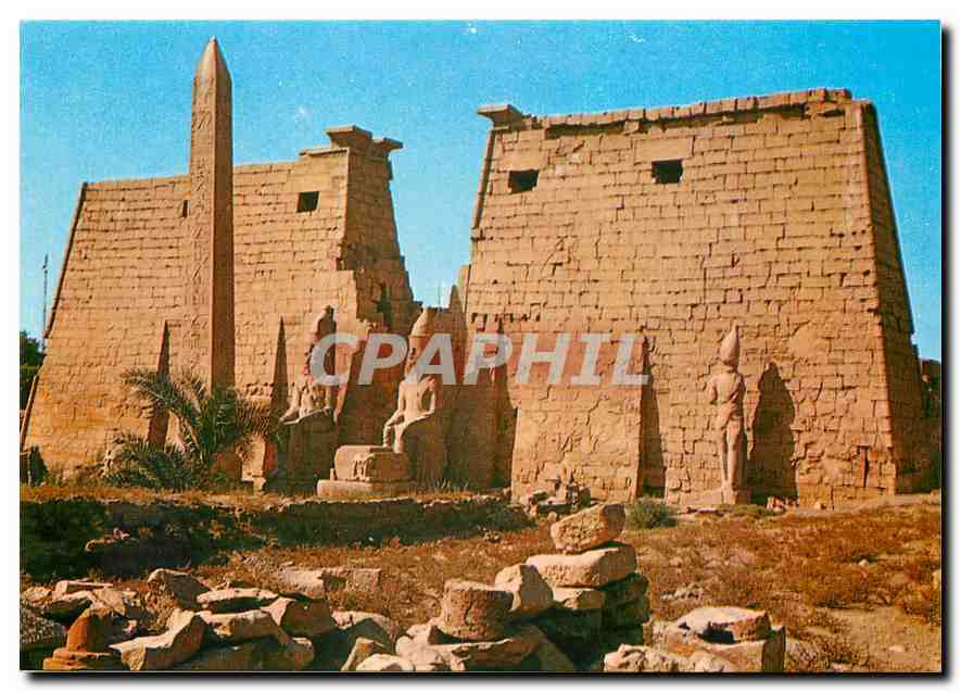 CPM Luxor Temple Great Pylon and Obelisk of Ramses II 