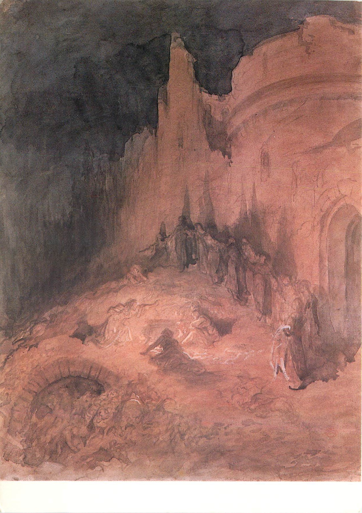 CPM Gustave Dore 1832 1883 Sabbat de Sorcieres Strasbourg Cabinet des Estampes 