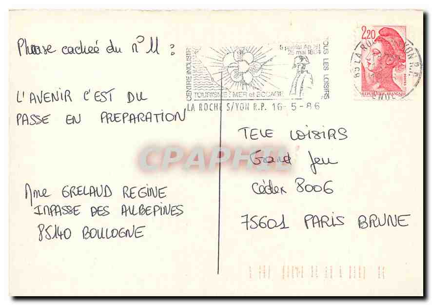 CPM Blaireau — Rückseite