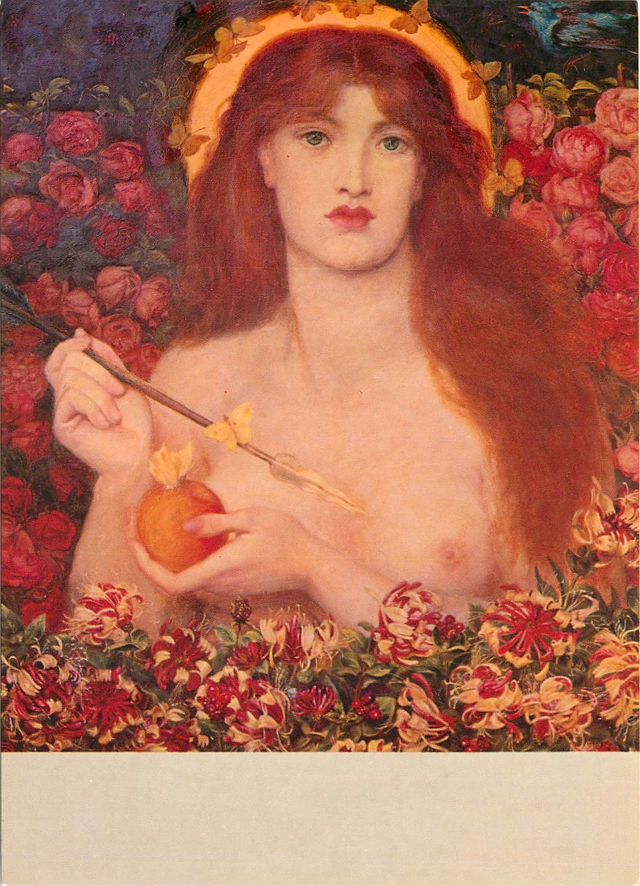 CPM Dante Gabriel Rossetti 1828 1882 Venus Verticordia Russel Cotes Art Gallery and Museum Bournemou