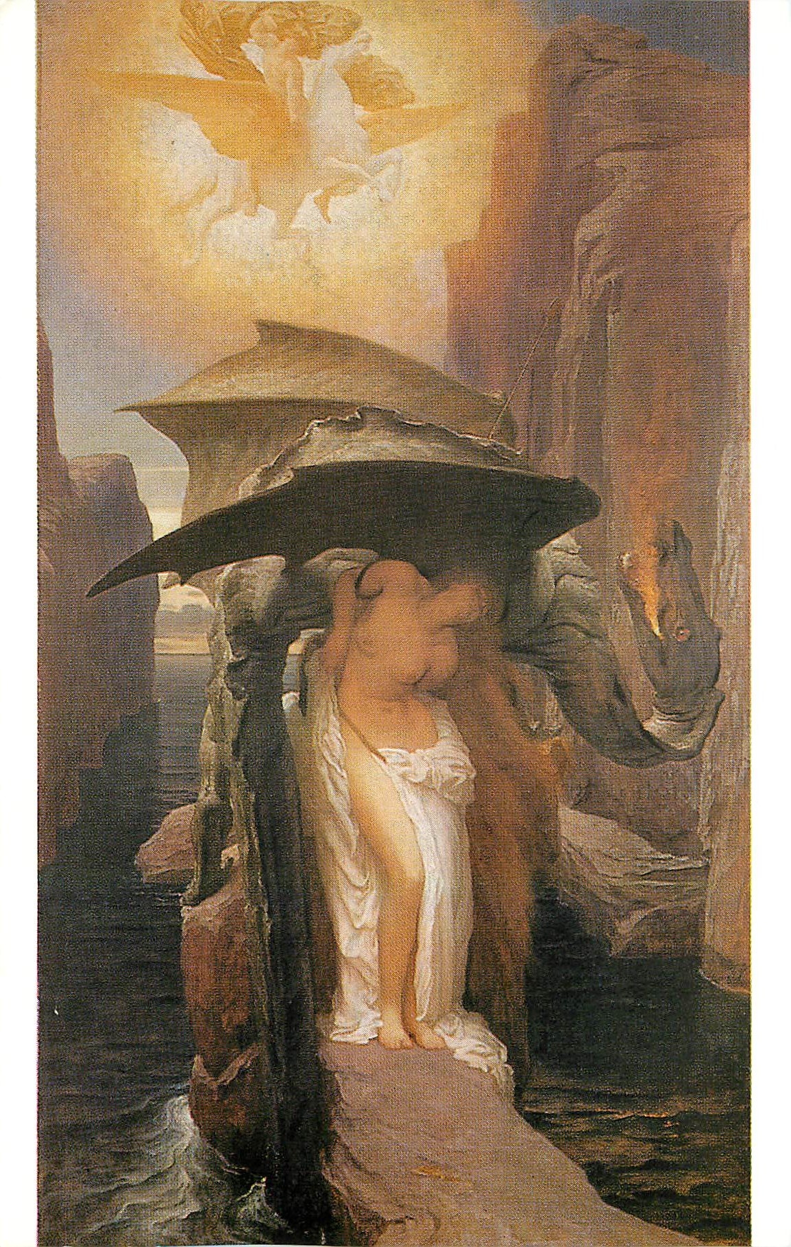 CPM Walker Art Gallery Liverpool Perseus and Andromeda by Frederick Lord Leighton 1830 1896 