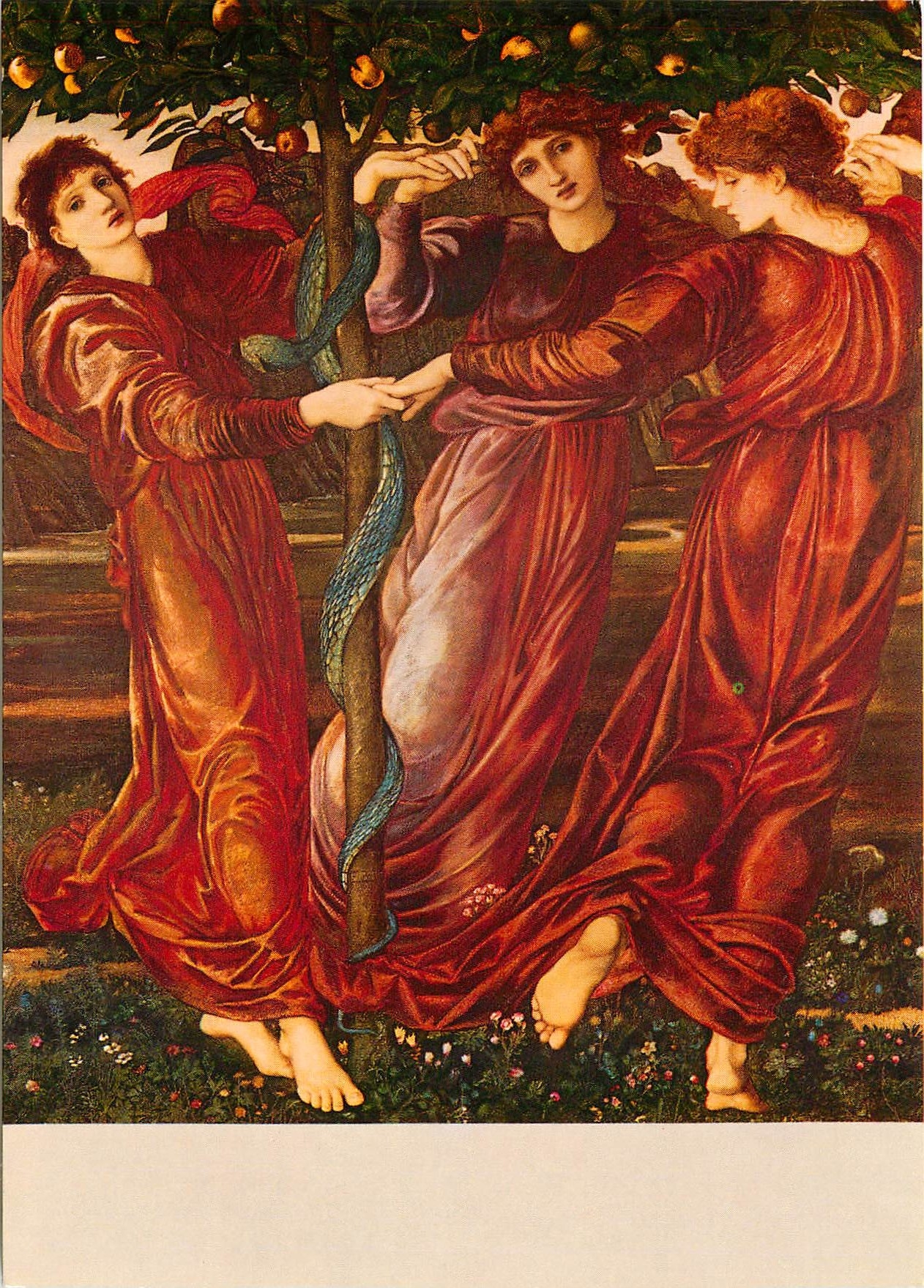 CPM Edward Burne Jones 1833 1898 Der Garten der Hesperiden 