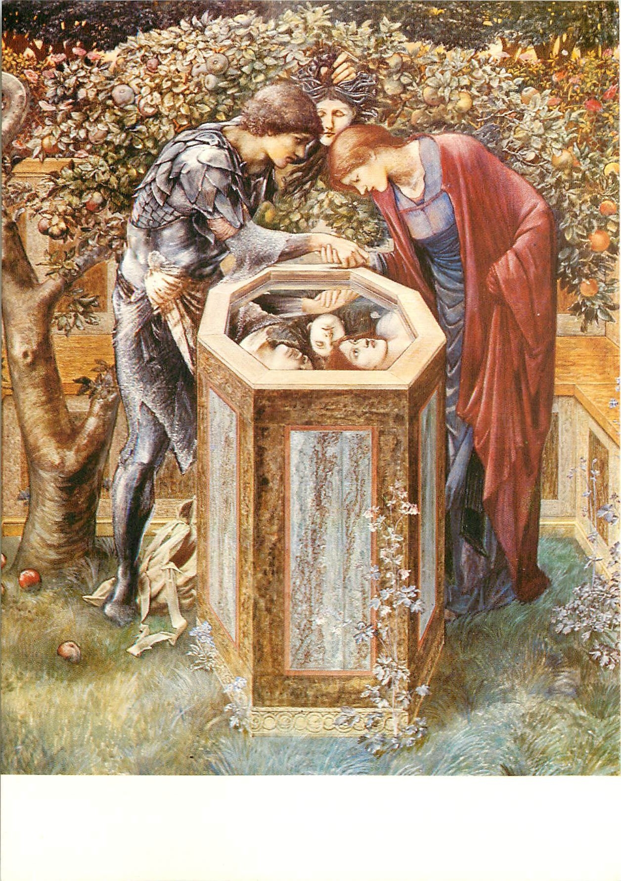 CPM Burne Jones Edward La tete malefique Southampton Art Gallery 