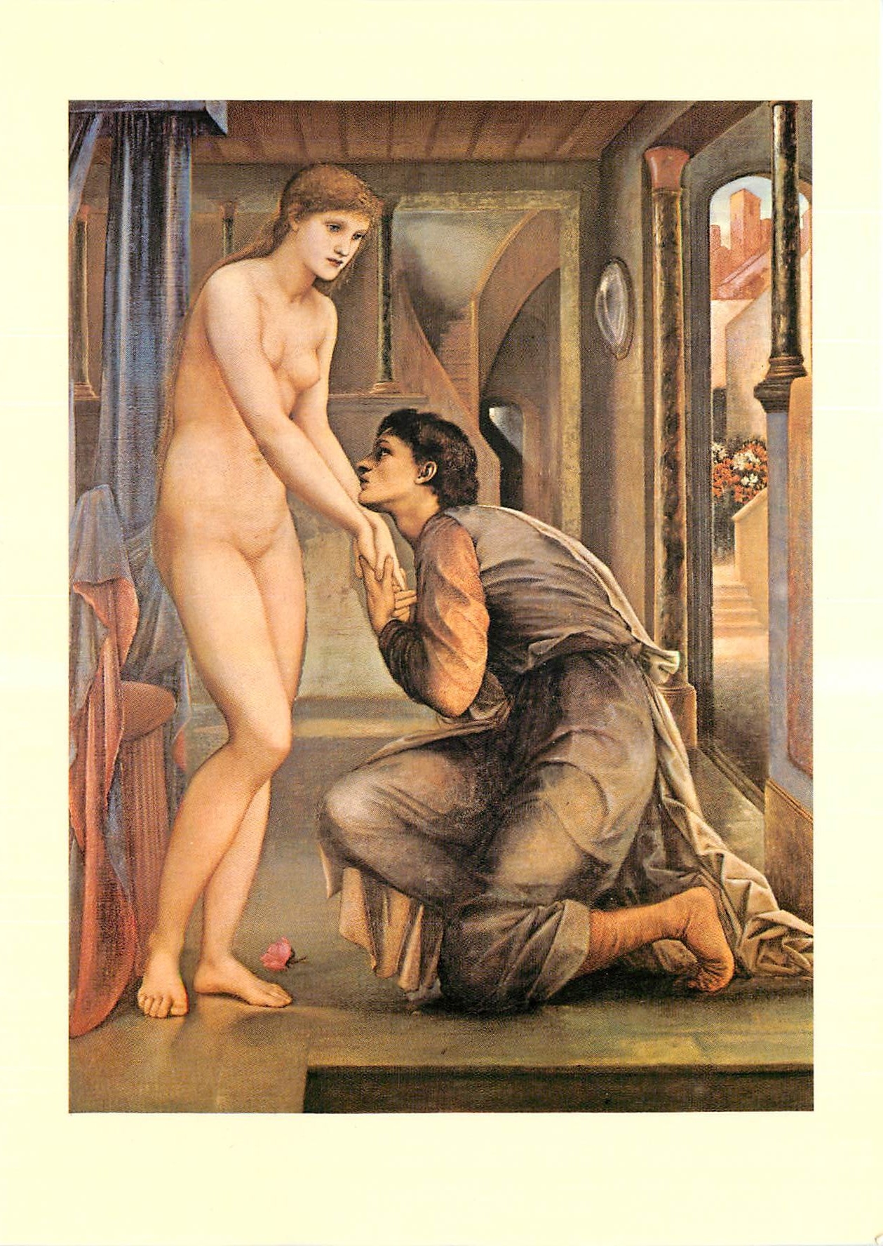 CPM Pygmalion and the Image IV the soul attains Edward Coley Burne Jones In the City Museum and Art 