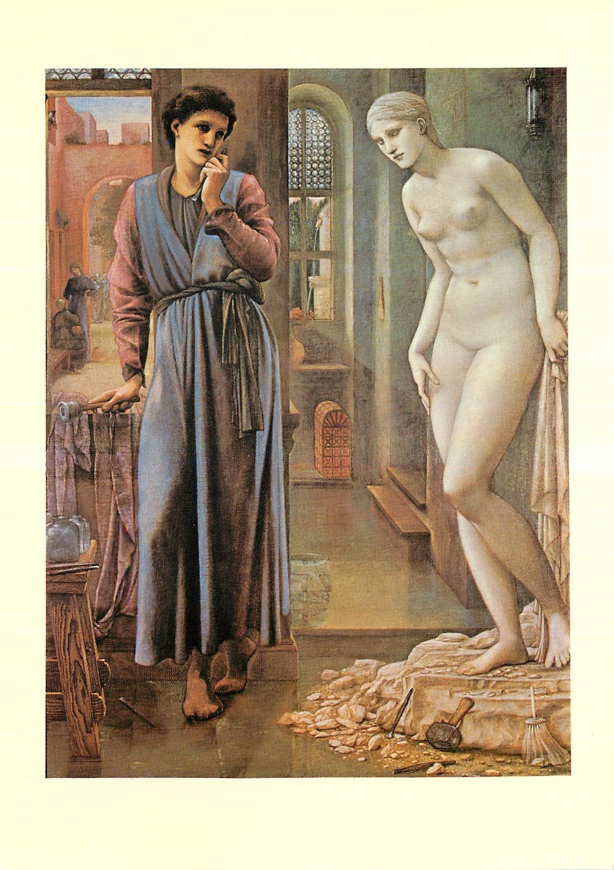 CPM Pygmalion and the Image II the Hand Refrains Edward Coley Burne Jones 1833 1898 In the City Muse