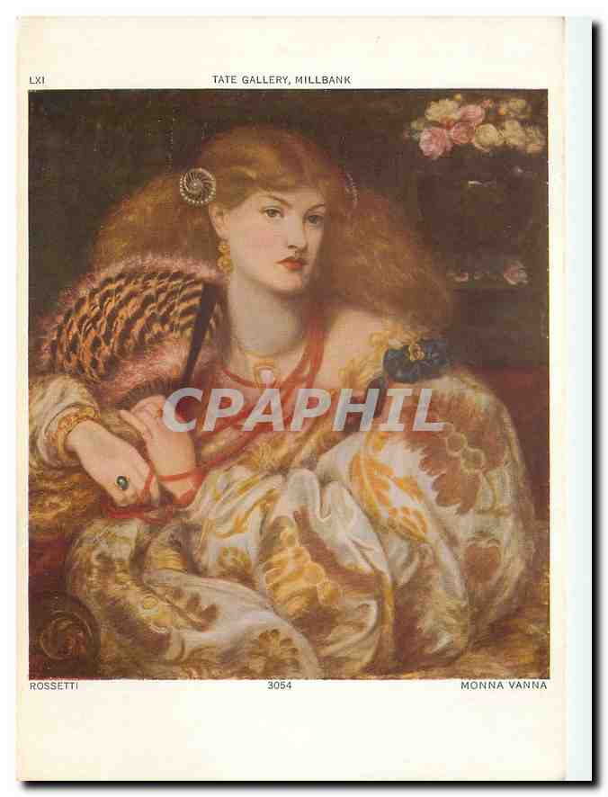 CPM Tate Gallery Millbank Monna Vanna 
