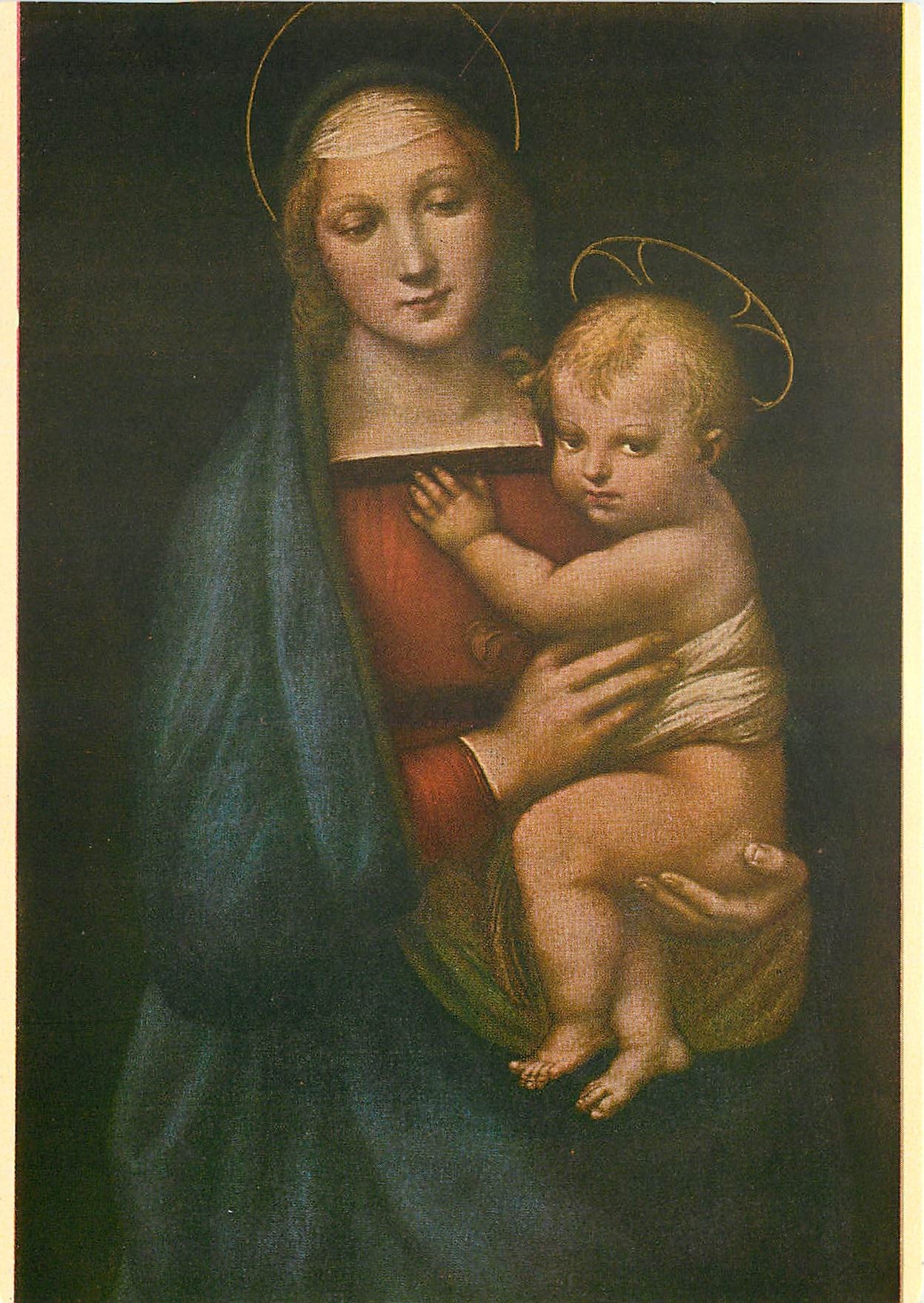 La Vierge du Grand Duc — Santi (Raffaello) dit Raphael Sanzio (1483-1520) — École Romane, Galerie Pitti, Florence — Les Éditions Nomis, Paris