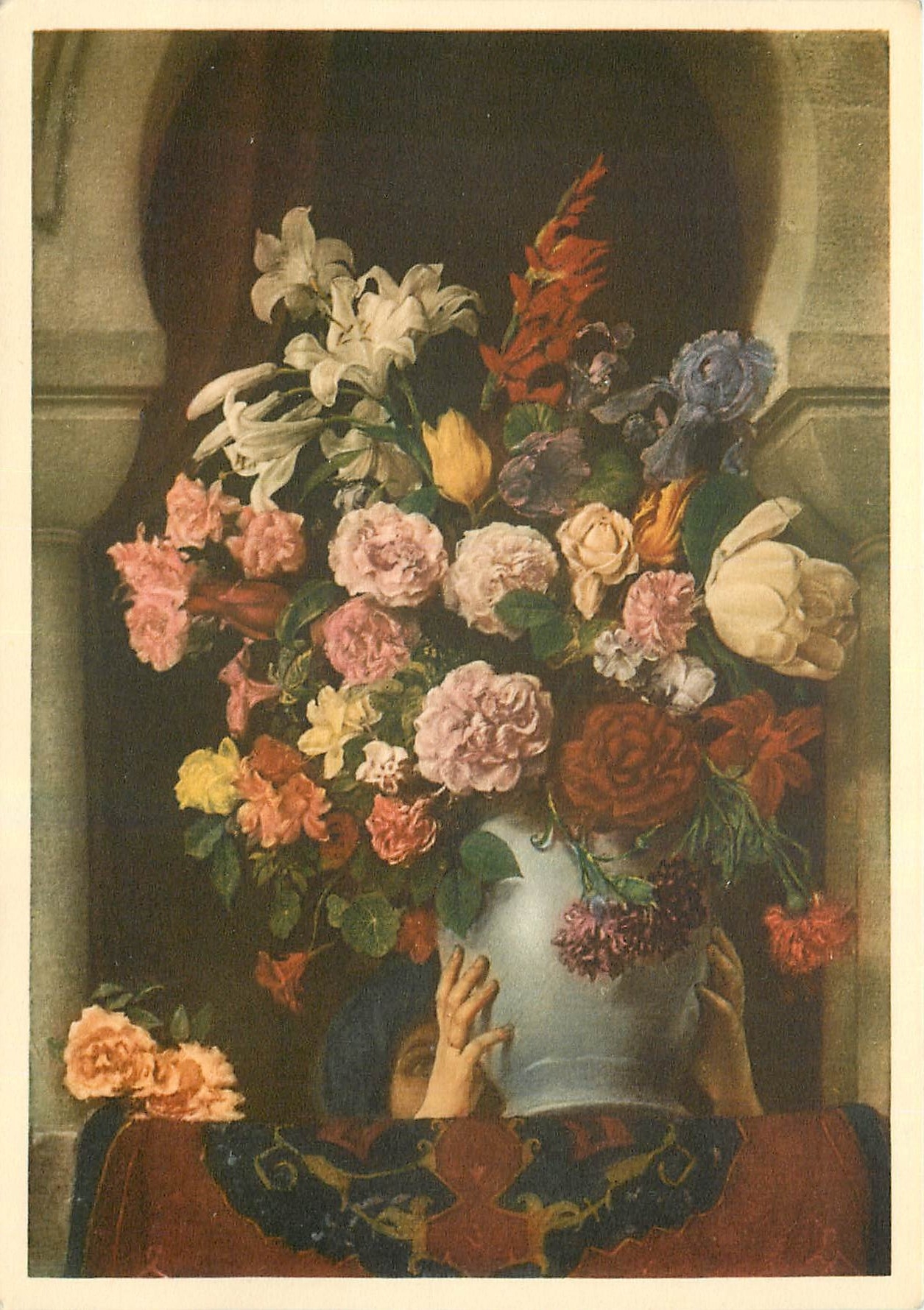 CPM Flori F Hayez Pinacoteca di Brera Milano 