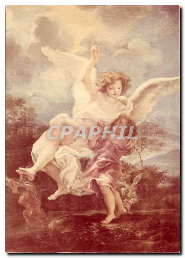 CPM La Peinture Italienne du XVIII Ange Gardien par Gauli dit II Baciccia 
