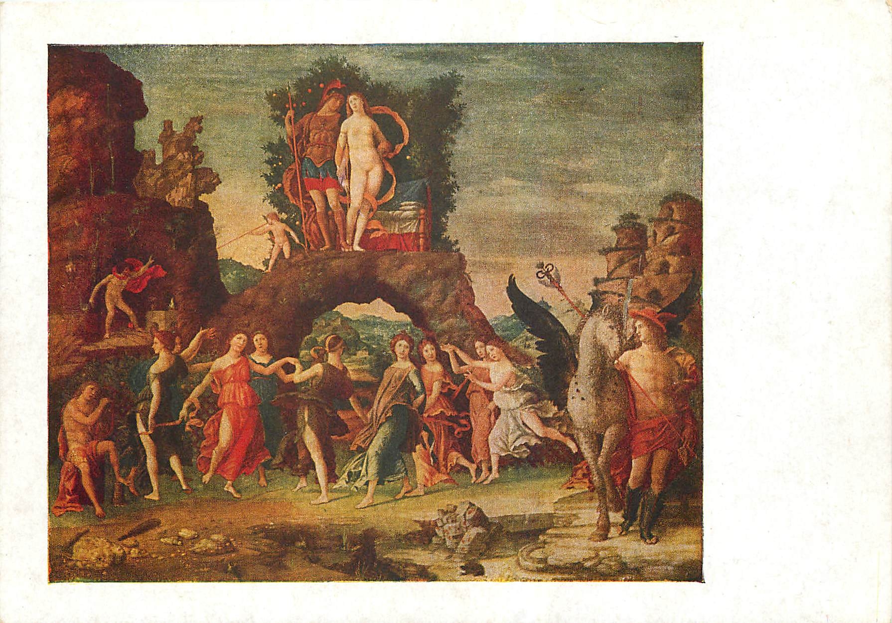 CPM Andrea Mantegna 1431 1506 Le Parnasse 