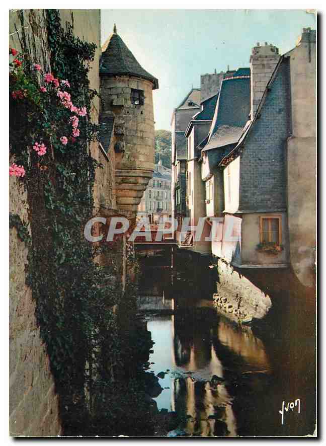 CPM Quimper Finistere Vieilles maisons sur le Steir 