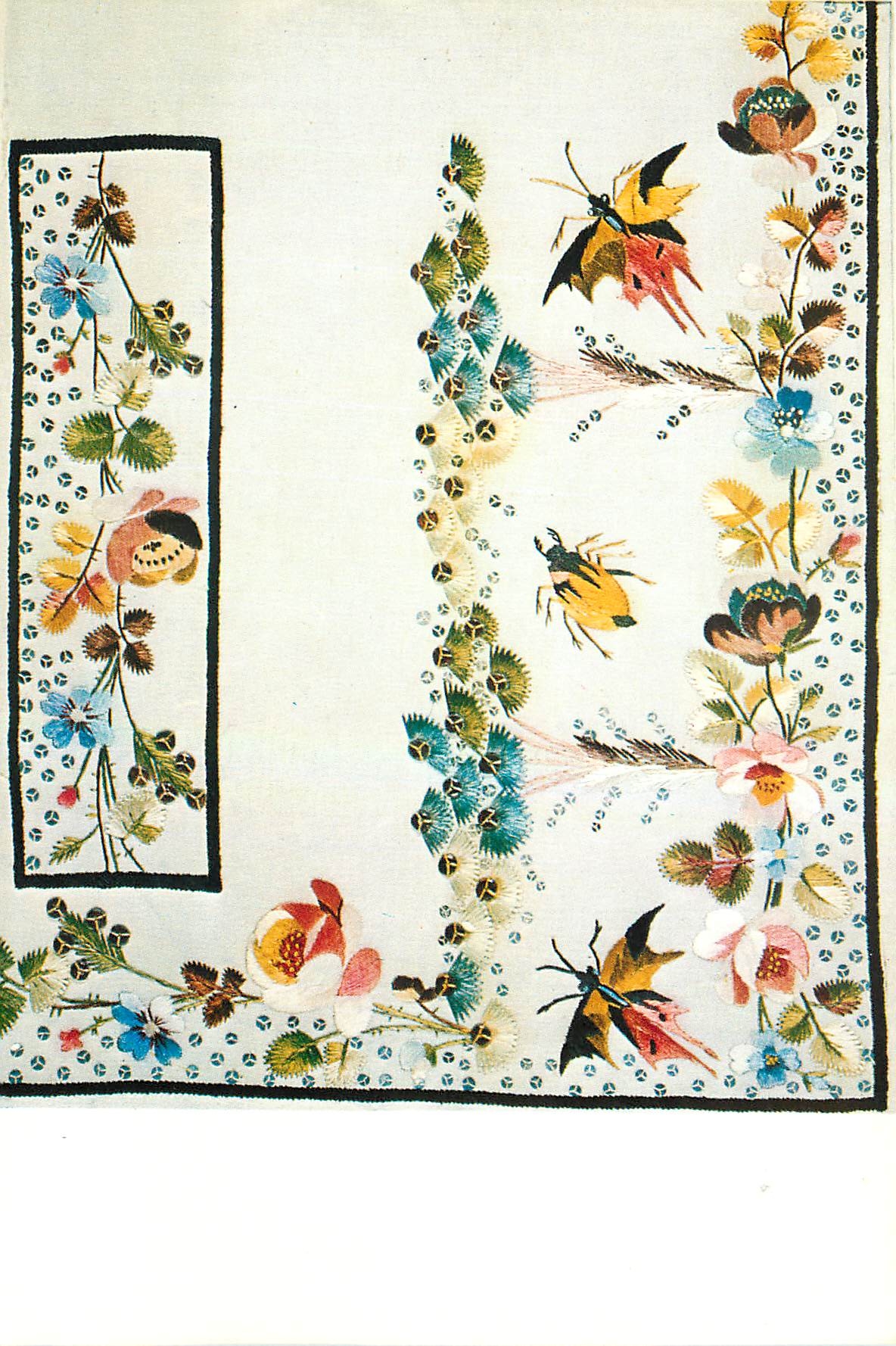 CPM Modele de broderie de giret France 