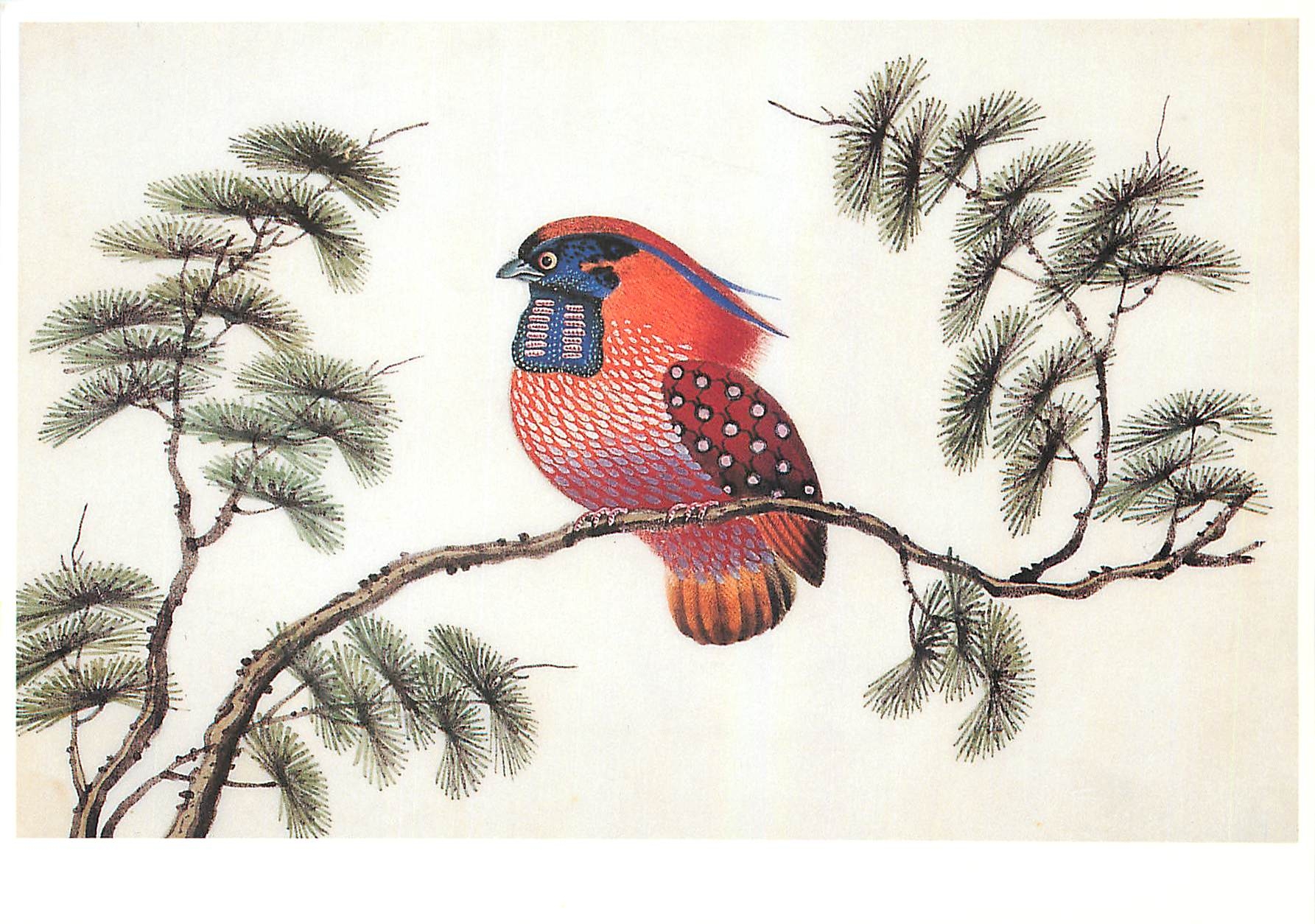CPM Vogels uit album met Chinese schilderingen 