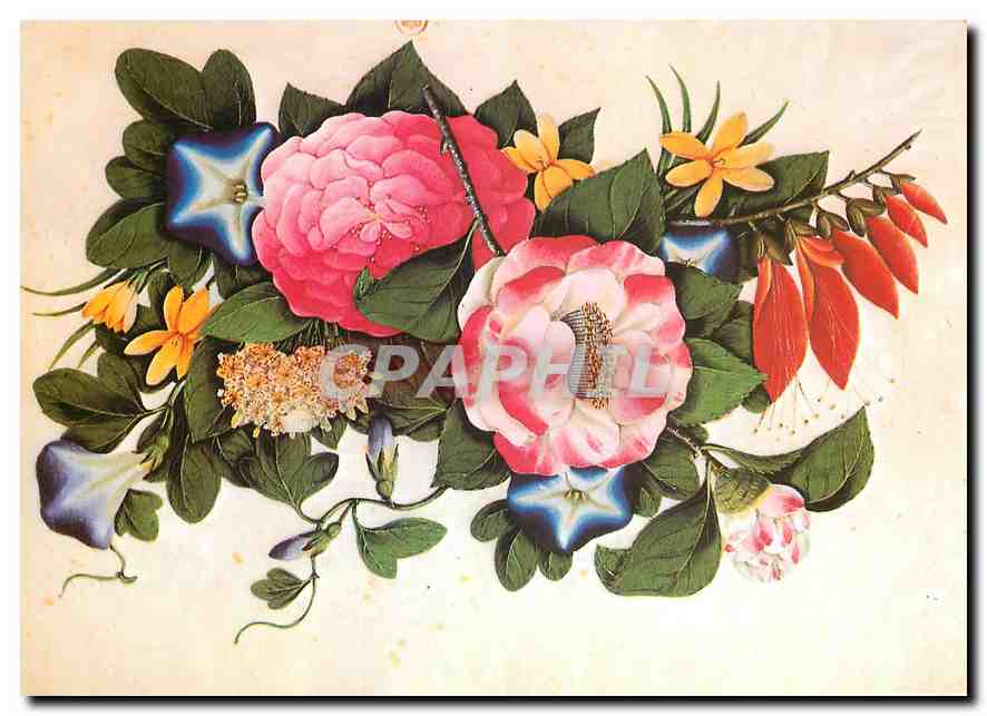 CPM Peinture chinoise Bouquet Chine China