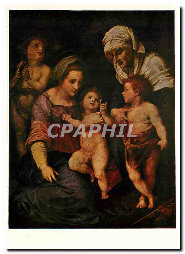 CPM Andrea Del Sarto 1486 1531 Heilige Familie Sainte Familie Munchen 