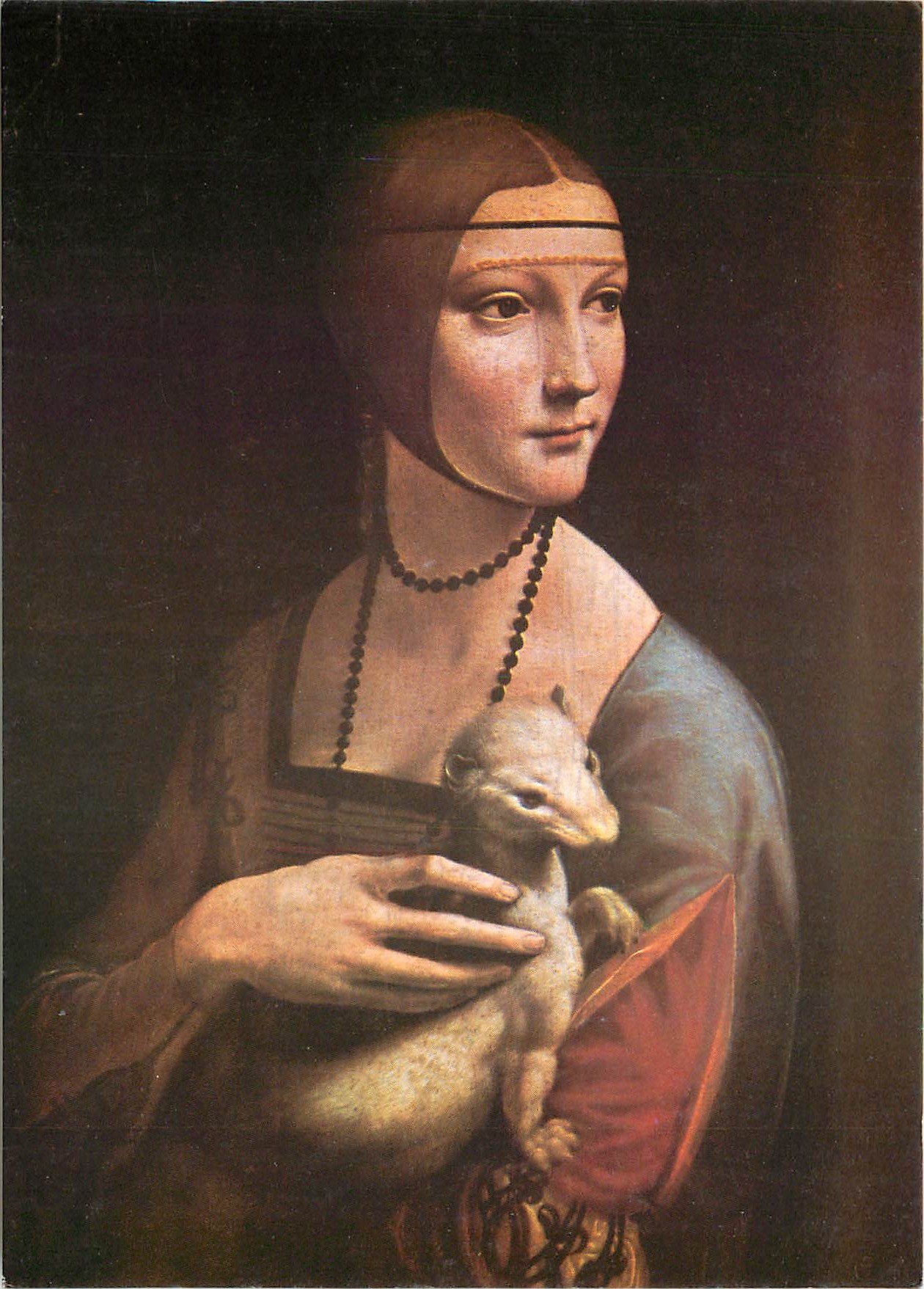 CPM Lady with an Ermine National Museum Leonardo da Vincci 