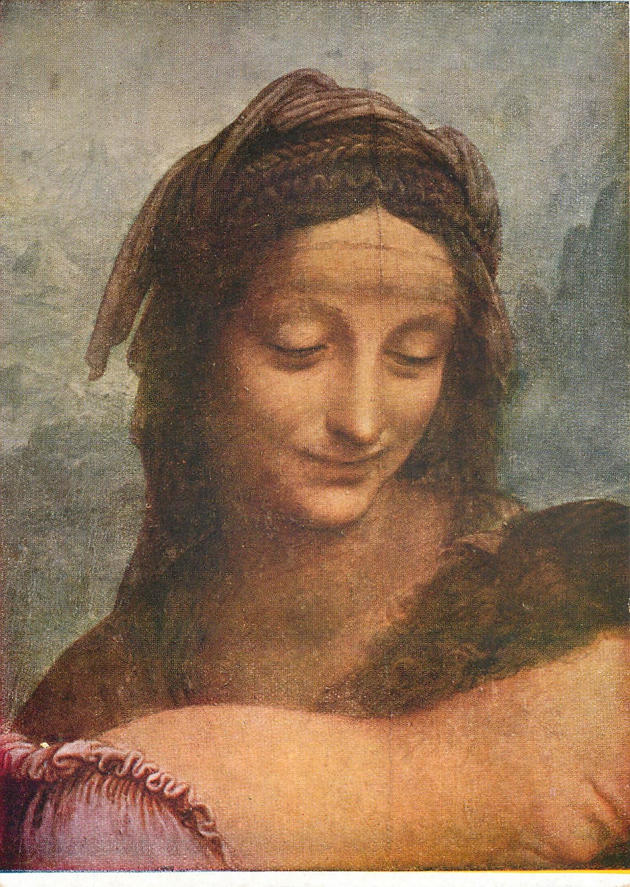 CPM Leonard de Vinci 1452 1519 Sainte Anne 