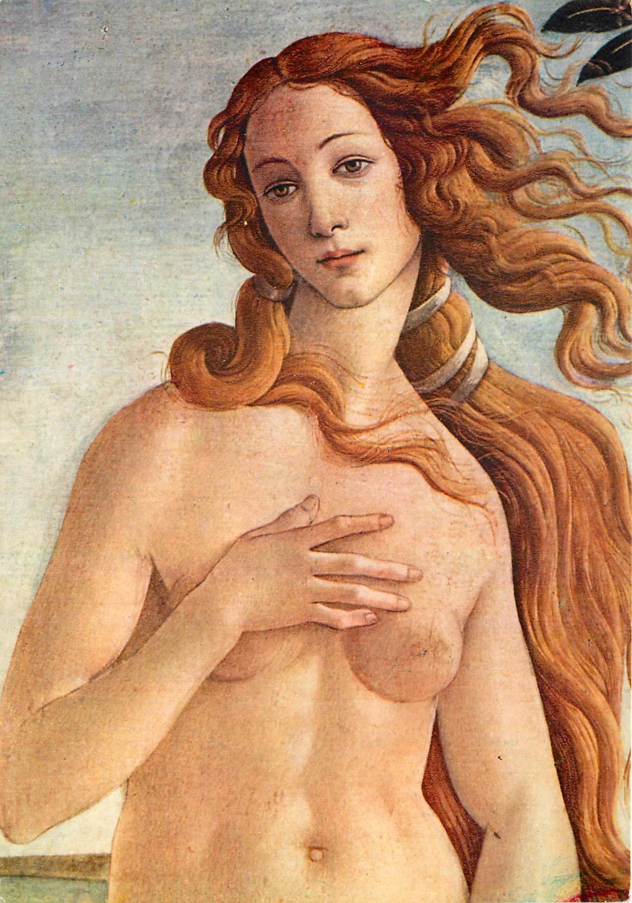 Nascita della Venere — détail — Galerie Uffizi, Florence