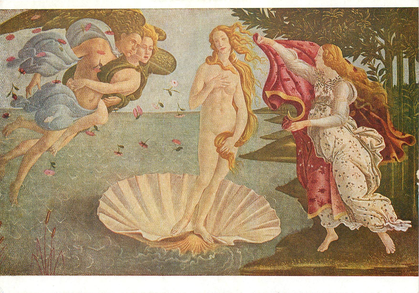 CPM Filipepi Sandro dit Botticelli 1447 1510 La naissance de Venus 