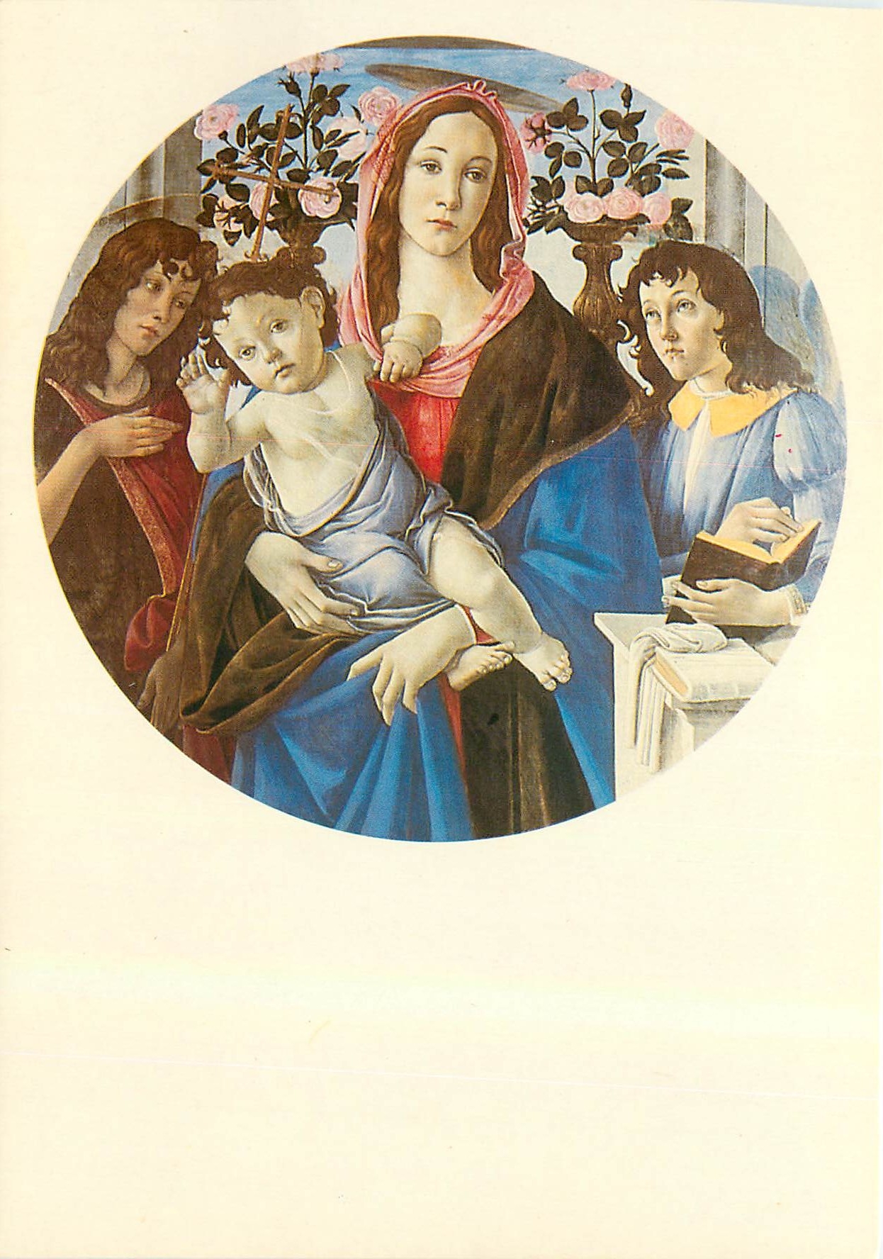 CPM Sandro Botticelli 1445 1510 Madonna und Kind 