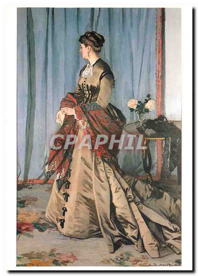 CPM Monet Claude 1840 1926 Madame Gaudibert 