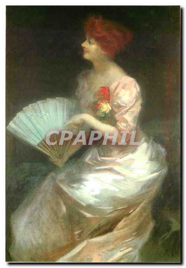 CPM Jules Cheret Paris 1836 Nice 1932 Portrait de la baronne Vitta 