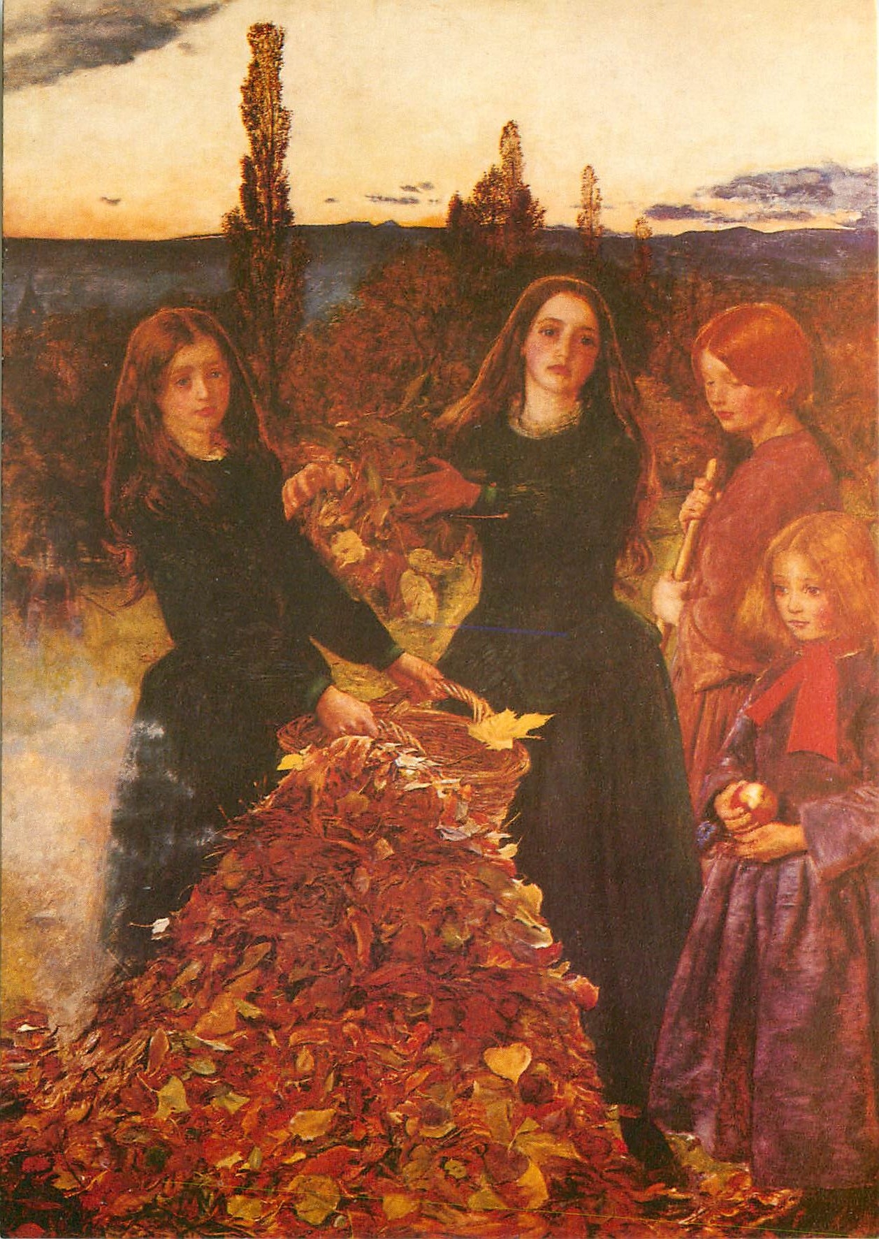 CPM Autumn Leaves Sir John Everett Millais 1829 1896 