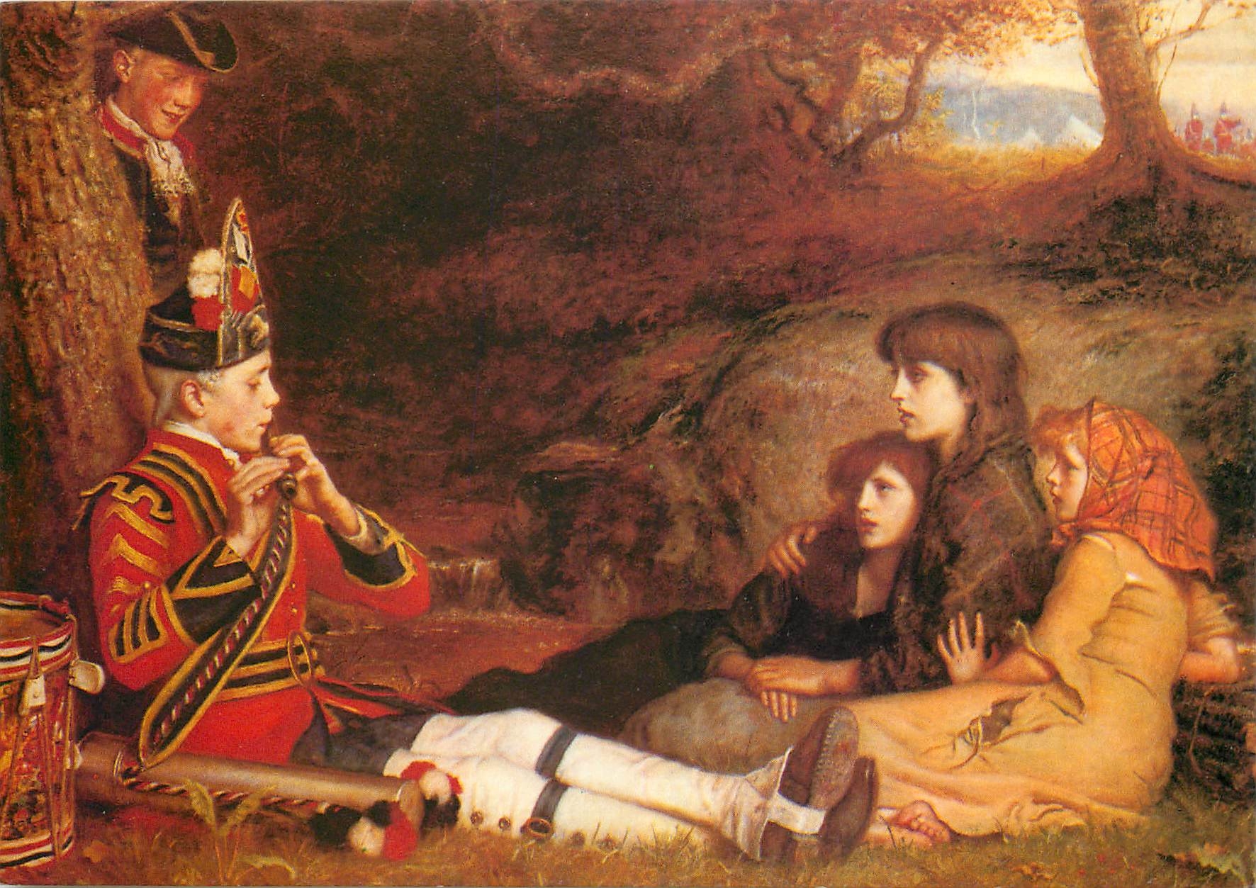 CPM An Idyll of 45 Sir John Everett Millais 