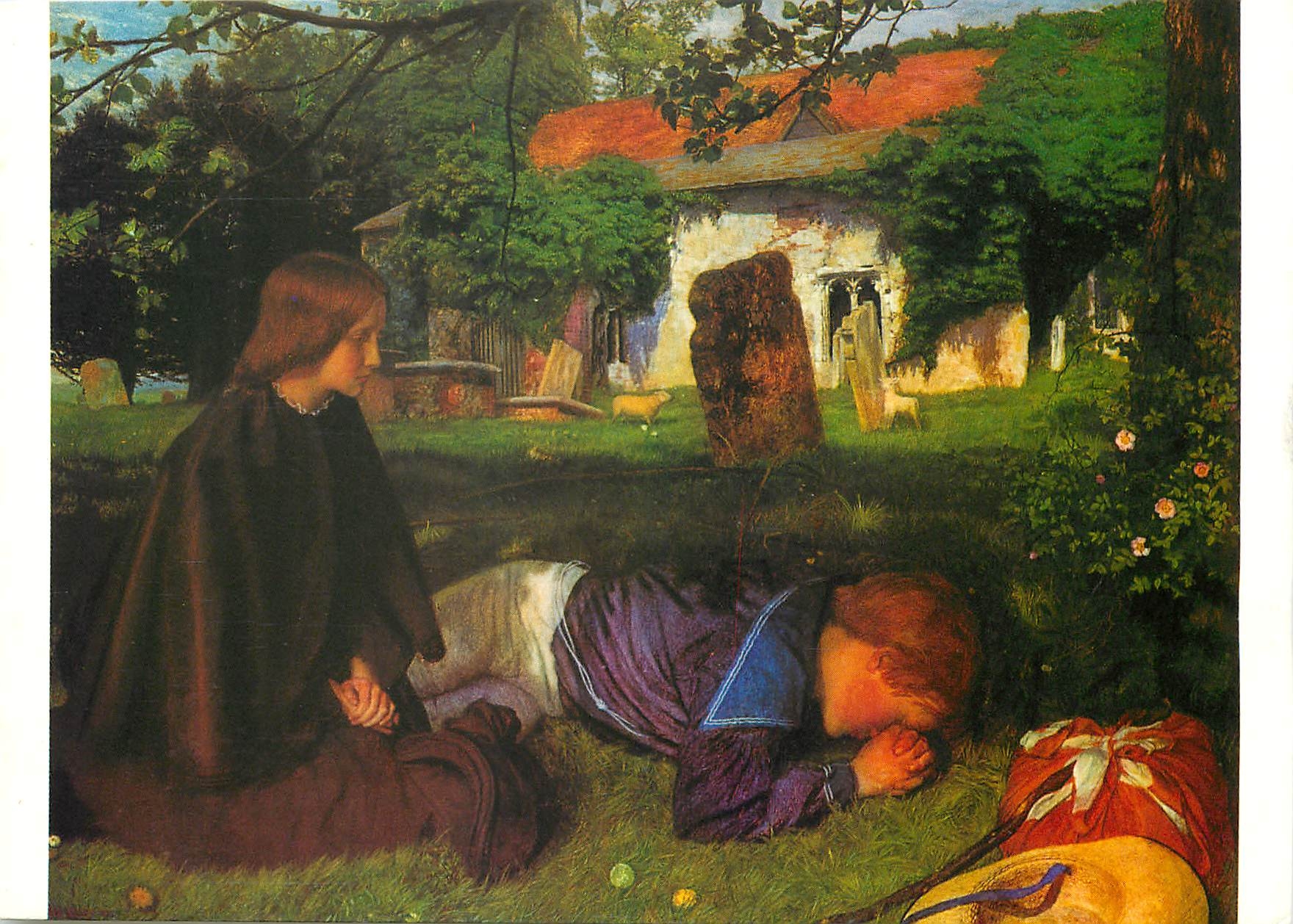 CPM Home from Sea Arthur Hughes 1852 1925 